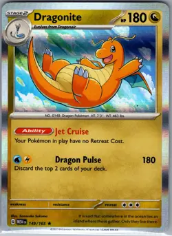 Dragonite 149/165 Holo SV: Scarlet & Violet 151 - Pokemon Card - NM - Image 1