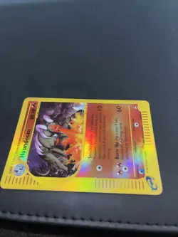Pokemon Houndoom 14/147 Aquapolis Reverse Holo Rare Card WOTC 2002 - Image 4