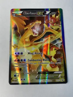 Pokemon English SEE PHOTOS Charizard EX XY121 Black Star Promo - Image 1
