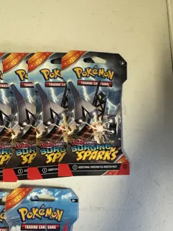 Pokemon TCG Scarlet & Violet Surging Sparks Sleeved Booster Packs Lot Of 12 - Image 3
