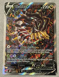 Giratina V Alt Art Lost Origin Sword & Shield Pokemon Tcg 186/196 English - Image 1