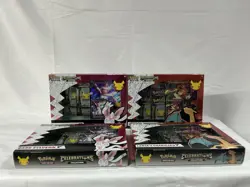 Pokemon TCG Celebrations 2x Lances Charizard & 2x Dark Sylveon V Boxes Sealed - Image 1