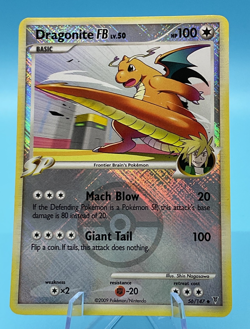 Dragonite FB 56/147 Supreme Victors Crosshatch Reverse Holo Pokemon League Promo - Image 1
