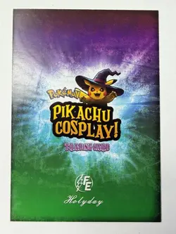 Alf (Pikachu) #E33 - Purple Holo Box Hit Electric Pikachu Cosplay - Pokemon - Image 2