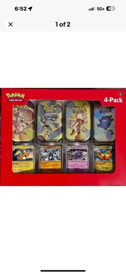 POKEMON SCARLET & VIOLET: 151 MINI TIN COLLECTION BOX (SAM'S CLUB) - Image 1