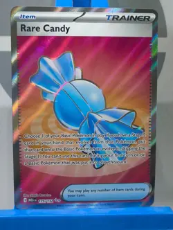 Rare Candy - 175/132 - Mega Evolution - Full Art - Ultra Rare - Pokemon TCG - Image 4