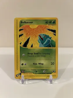 Pokemon Expedition Bulbasaur 95/165 Common Non-Holo MP Read Description - Image 1