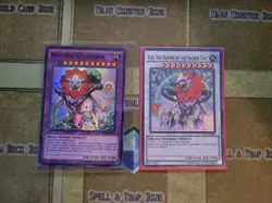 YUGIOH LEO THE KEEPER OF THE SACRED TREE AP07 + NATURIA GAIASTRIO WSUP SUPER NM - Image 1