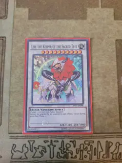 YUGIOH LEO THE KEEPER OF THE SACRED TREE AP07 + NATURIA GAIASTRIO WSUP SUPER NM - Image 2