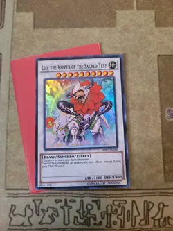 YUGIOH LEO THE KEEPER OF THE SACRED TREE AP07 + NATURIA GAIASTRIO WSUP SUPER NM - Image 3