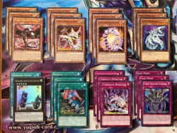 Yugioh! Complete, Fun Cyber Dragon Deck! Sieger, Megafleet, Kaijus, & Much More! - Image 3