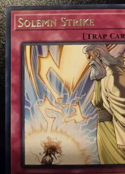 Solemn Strike GRCR-EN059 1st Edition Rare The Grand Creators Yu-Gi-Oh! TCG - Image 2