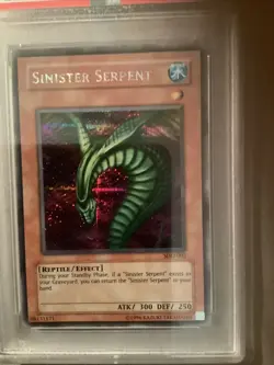 Yu-Gi-Oh Sinister Serpent SDD-002 Stairway to the Destined Duel PSA 8 NM-MINT - Image 2