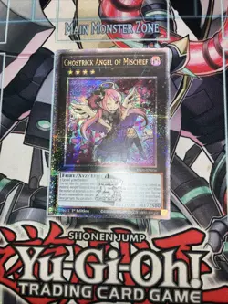Ghostrick Angel Of Mischief Quarter Century Secret Rare RA01-EN036 Yugioh - Image 1