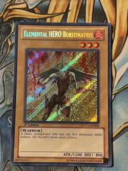 Yu-Gi-Oh! Elemental HERO Burstinatrix (Alt Art) (NM) LCGX-EN004 - Image 1