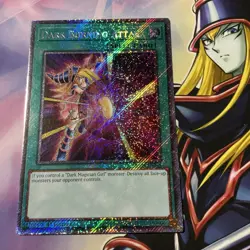 Yugioh Dark Burning Attack RA04-EN245 1st Platinum Secret (NM) - Image 1