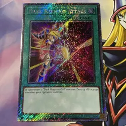 Yugioh Dark Burning Attack RA04-EN245 1st Platinum Secret (NM) - Image 2