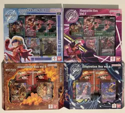 One Piece Illustration Box Vol 3 Vol 4 Vol 5 Vol 6 New and Sealed UK Seller - Image 1