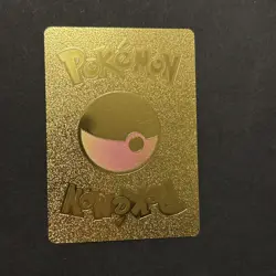 Pokemon Gold Foil Fan Art Card PIKACHU V 190HP 043/185 - Image 2