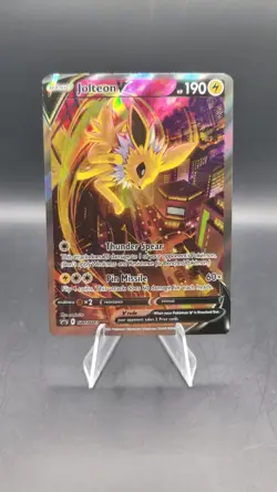Jolteon V SWSH183 SWSH: Sword & Shield Promo Cards Holo NM - Image 1