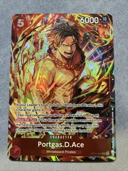 Portgas.D.Ace (Illustration Box Vol.5) ST15-005 One Piece Promotion Cards Foil - Image 1