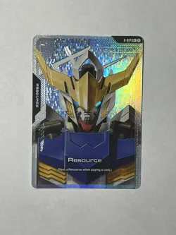 Resource (R-017)(C+) Gundam Card Game Dual Impact . C+• R-017 - Image 1