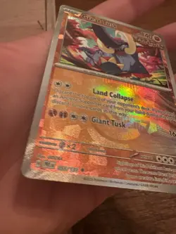 Pokemon TCG Prismatic Evolutions Great Tusk Pokeball & Masterball NM 2 Card Lot - Image 5