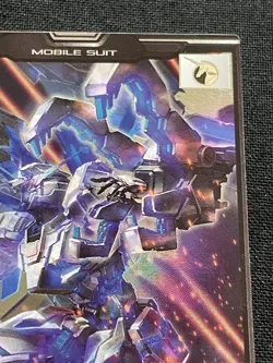 RX-0 UNICORN PERFECTIBILITY AB01-018 R Gundam Arsenal Base Card BANDAI 2.32x3.38 - Image 3