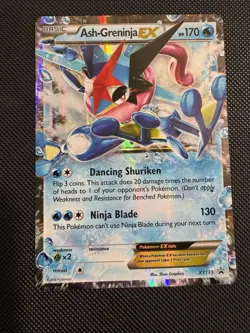 Pokemon TCG Ash-Greninja EX Promos XY133 Holo Promo Card 2016 Lp Near Mint - Image 1