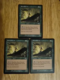 MTG - 3x Root Greevil - Planeshift - Image 1