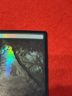 MTG Forest Foil Full Art Godzilla 67 Japanese - Image 4