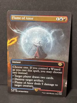 MTG Flame of Anor Universes Beyond: LOTR #406 NM - Image 1
