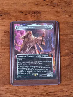 Gandalf the White (Borderless) Universes Beyond: the Lord of the Rings: Tales of - Image 1