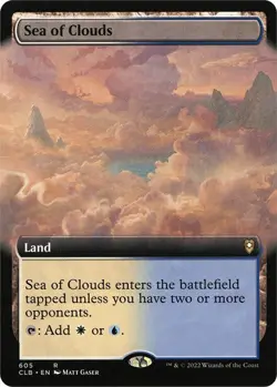 MTG Sea of Clouds (Extended Art) - 605 / English / Near Mint - Image 1