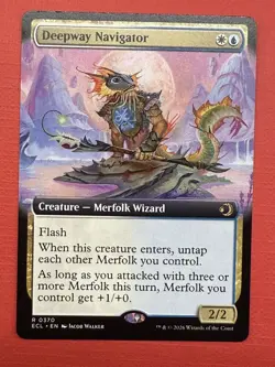 Mtg ECL Lorwyn - Extended - Deepway Navigator - NM - Image 1