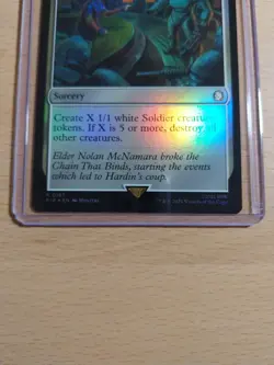 Martial Coup Foil Rare, Fallout #167, MTG Magic The Gathering - Image 3