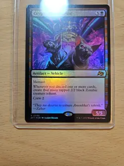 Cryptcaller Chariot Foil Rare, Aetherdrift #080, MTG Magic The Gathering - Image 2