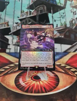 Cait Sith, Fortune Teller (Foil Extended Art) Commander: FINAL FANTASY - Image 1