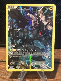 Pokemon TCG Zekrom Holo Ultra Rare XY76 Black Star Promo - Image 1