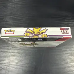 Pokemon TCG Scarlet & Violet 151 Alakazam ex Collection Box Sealed 4 Packs - Image 5