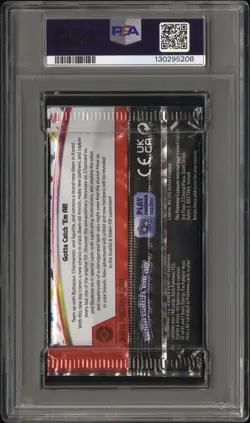 PSA 10 Gem Mint Pokemon Scarlet & Violet 151 Sealed Foil Booster Pack English - Image 2
