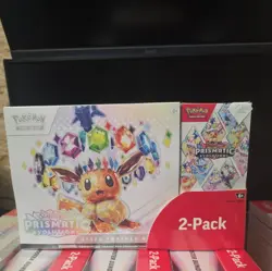 Pokemon TCG Prismatic Evolutions Costco Bundle ETB + Booster Bundle 2 of 6 - Image 2