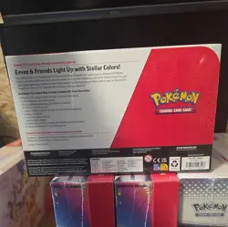 Pokemon TCG Prismatic Evolutions Costco Bundle ETB + Booster Bundle 5 of 6 - Image 3