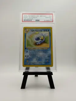 2002 POKEMON NEO DESTINY 1ST ED #52 LIGHT VAPOREON PSA 10 - Image 1
