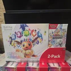 Pokemon TCG Prismatic Evolutions Costco Bundle ETB + Booster Bundle 1 of 6 - Image 2