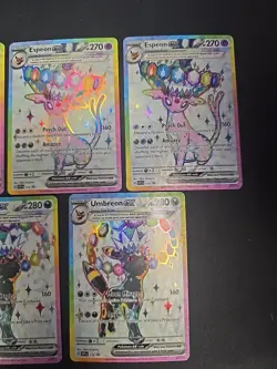 Pokemon Umbreon and Espeon ex SVP175 SVP176 Figure Collection NM/M Lot Of 5 - Image 3