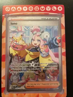 Iono 269/193 Sv02: Paldea Evolved Special Illustration Rare, Pokemon - Image 1