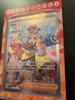 Iono 269/193 Sv02: Paldea Evolved Special Illustration Rare, Pokemon - Image 3