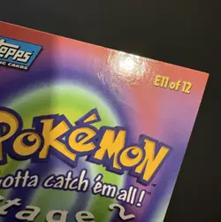 Dragonair E11 148 Pokemon Topps Blue Logo LP - Image 3