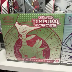 Pokemon Elite Trainer Box Temporal Forces Set of 2 SV05 NEW Factory Sealed - Image 4